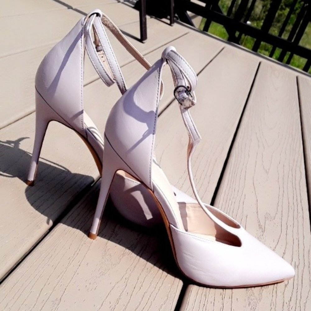 Lilac Pointy Toe Heels